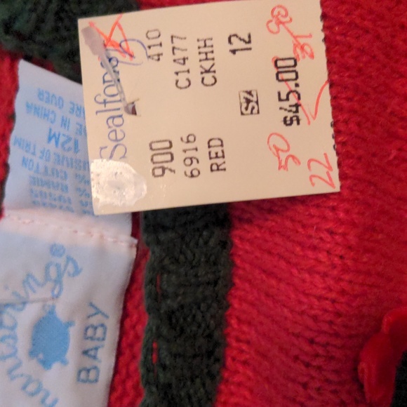 New 12month Heartstrings Baby Christmas sweater and pants. - Picture 7 of 11